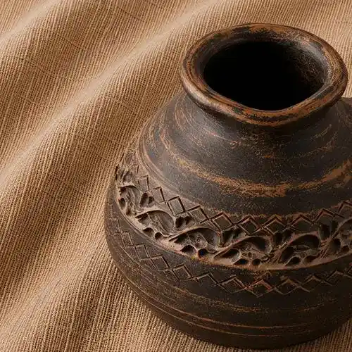Турка глиняна 0,5л ангоб