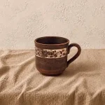 Чашка з глини чайна 0,3л ангоб