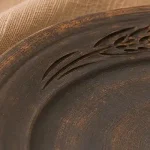Тарілка глиняна 240мм колос
